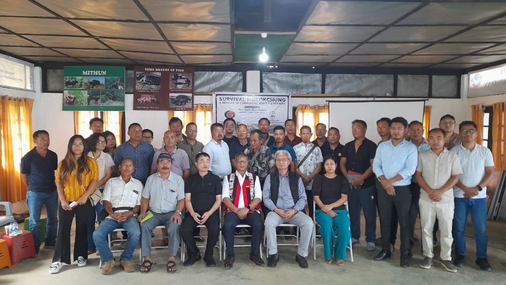 Participants with resource person, Kohima Ao Officertem Telongjem representative and officers from the AH & Veterinary Department, Mokokchung during the seminar held on August 4. (Photo Courtesy: DPRO Mokokchung)